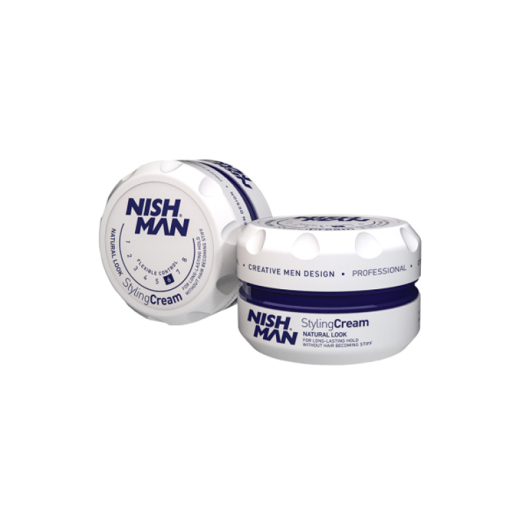 White Hair Styling Cream N6 150ml Nishman
