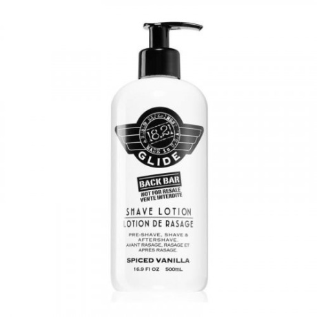 18.21 Man Made Glide Shave Lotion 500ml Spiced Vanilla