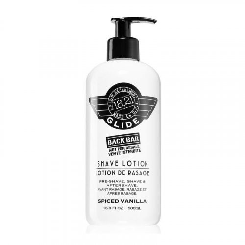 18.21 Man Made Glide Shave Lotion 500ml Spiced Vanilla