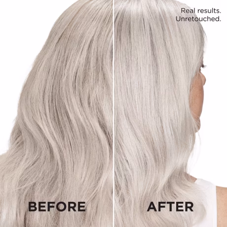 L’Alga Sealver Silver Shampoo & Hair Mask is de perfecte professionele verzorging voor blond, grijs, wit en geblondeerd haar. Deze krachtige yellow neutralizer helpt ongewenste gele en warme tinten te verminderen en geeft het haar opnieuw een frisse, heldere en koele blonde uitstraling. flaka.be
