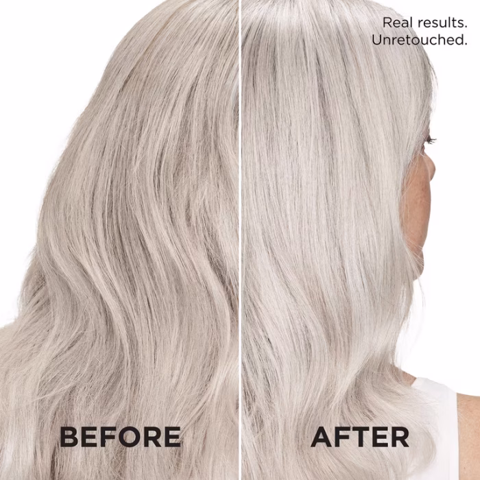 L’Alga Sealver Silver Shampoo & Hair Mask is de perfecte professionele verzorging voor blond, grijs, wit en geblondeerd haar. Deze krachtige yellow neutralizer helpt ongewenste gele en warme tinten te verminderen en geeft het haar opnieuw een frisse, heldere en koele blonde uitstraling. flaka.be