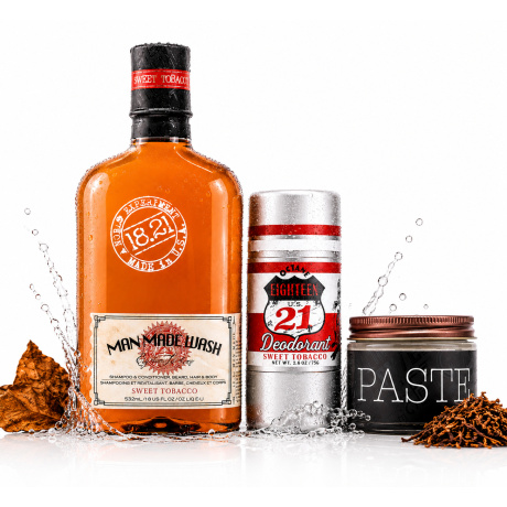 18.21 Man Made Sweet Tobacco Set – Luxe Mannenverzorging in Één Premium Set