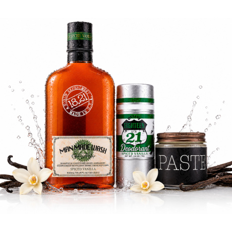 18.21 Man Made Spiced Vanilla Set – Luxe Verzorging Voor De Moderne Man