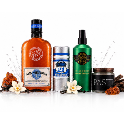 18.21 Man Made Absolute Mahogany Set – Premium Verzorgingsset voor Mannen
