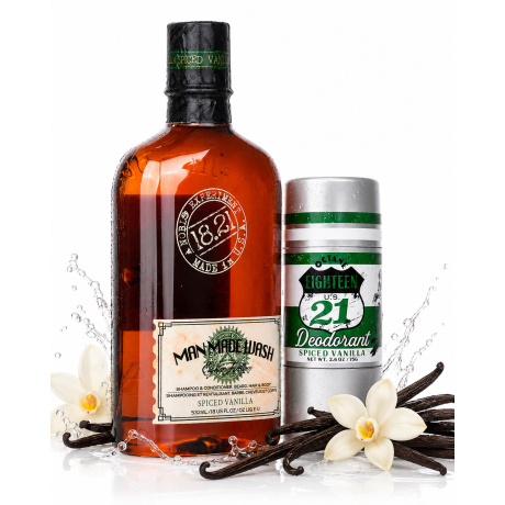 18.21 Man Made Spiced Vanilla – Premium 3-in-1 Verzorging voor Mannen
