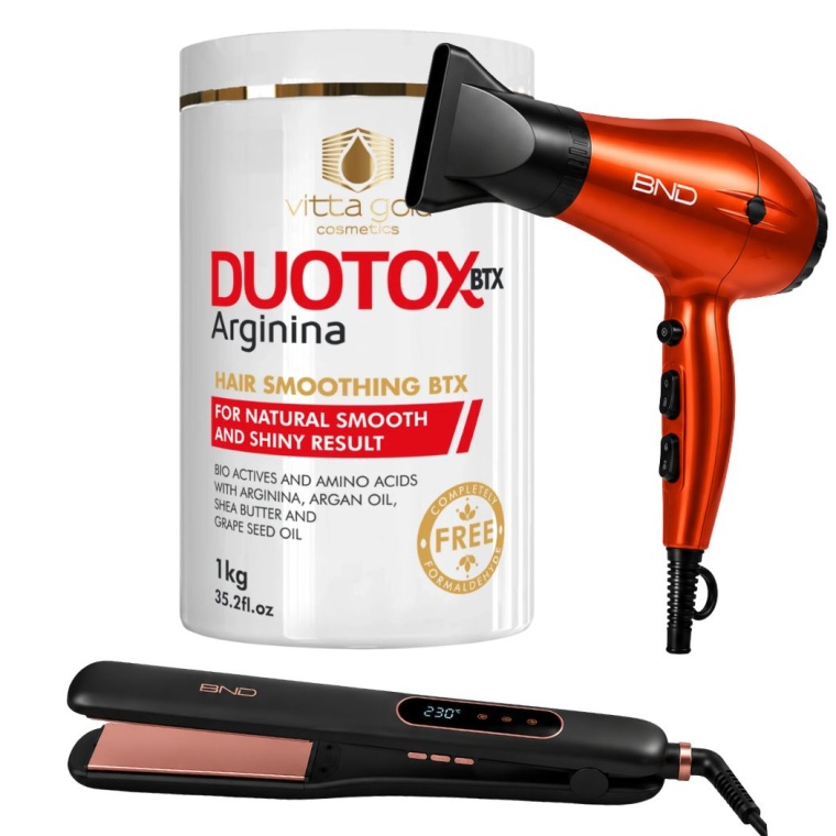 Vitta Gold Duotox BTX Arginina Hair Smoothing BTX 1KG