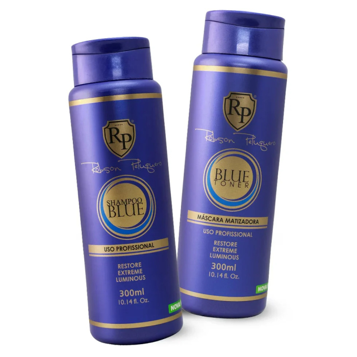 Blue Shampoo and Toner Mask Home Care 2 products - Robson Peluquero flaka.be