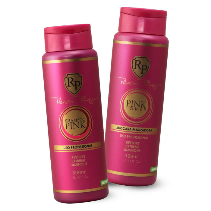 Robson Peluquero Home Care Pink Kit 2x300ml / 10.1 Oz flaka.be
