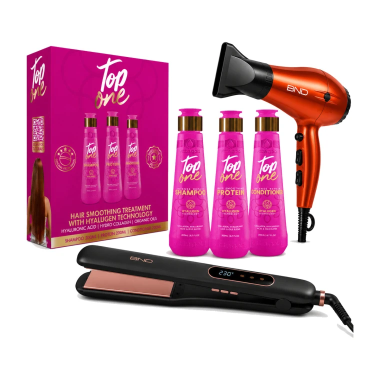 Vitta Gold Top One Proteïne Behandeling Kit 3x200ml + Stijltang en Haardroger