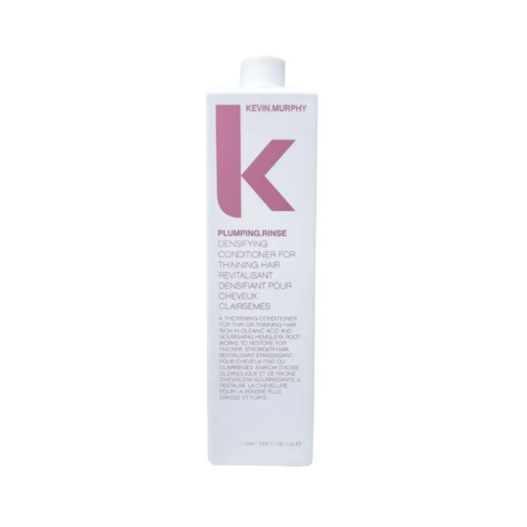 Bestel Kevin Murphy Plumping.Rinse Conditioner 1000 ml bij Flaka.be. Professionele verdikkende conditioner voor fijn en dunner wordend haar. Zorgt voor meer volume, hydratatie, glans en een vollere uitstraling.