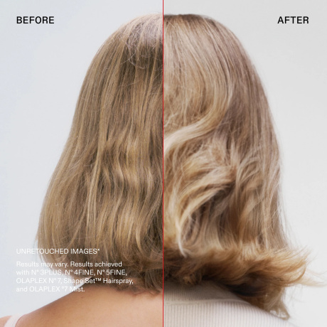 Ontdek OLAPLEX Shape Set Hairspray 245 ml bij flaka.be, een professionele haarspray met flexibele en opbouwbare hold. Helpt pluis en statisch haar onder controle te houden, geeft een mooie glans en ondersteunt een langdurig kapsel zonder het haar hard, plakkerig of zwaar te maken. Geschikt voor alle haartypes, ook voor gekleurd en chemisch behandeld haar. Bestel eenvoudig online via flaka.be.