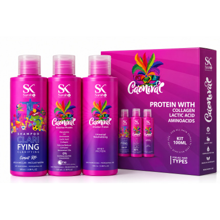 Sarah K Professional Hair – Carnival Proteïne Behandeling Kit – 3 x 100 ml