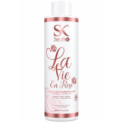 Sarah K Professional Hair – La Vie en Rose Brazilian Vegan Protein – 1000 ml
