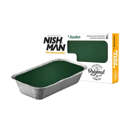 Nishman Hard Wax Beans Black – 500 g – Professionele Harde Wax Zonder Strips