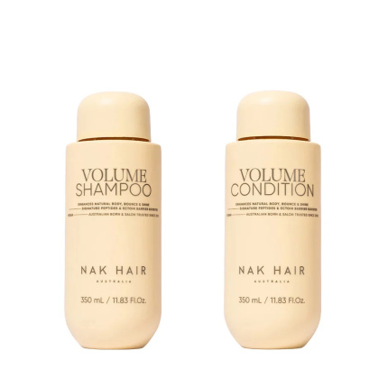 NAK Hair Volume Duo Set 2-Delig – Volume Shampoo & Conditioner 2 x 350ml voor Fijn en Futloos Haar