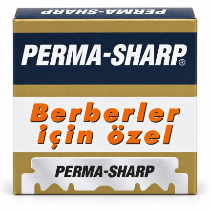 Gillette Perma-Sharp Single Blades 100pcs