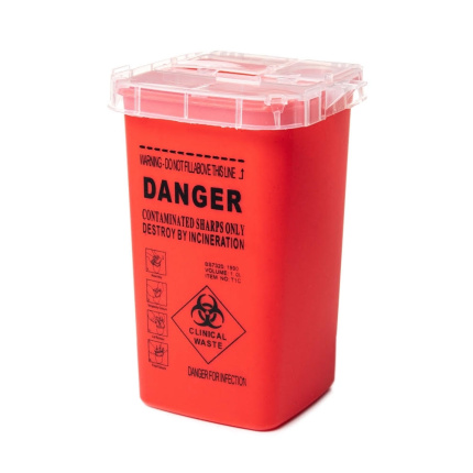 Professionele Naaldencontainer – Veilige Sharps Container voor Scherpe Materialen