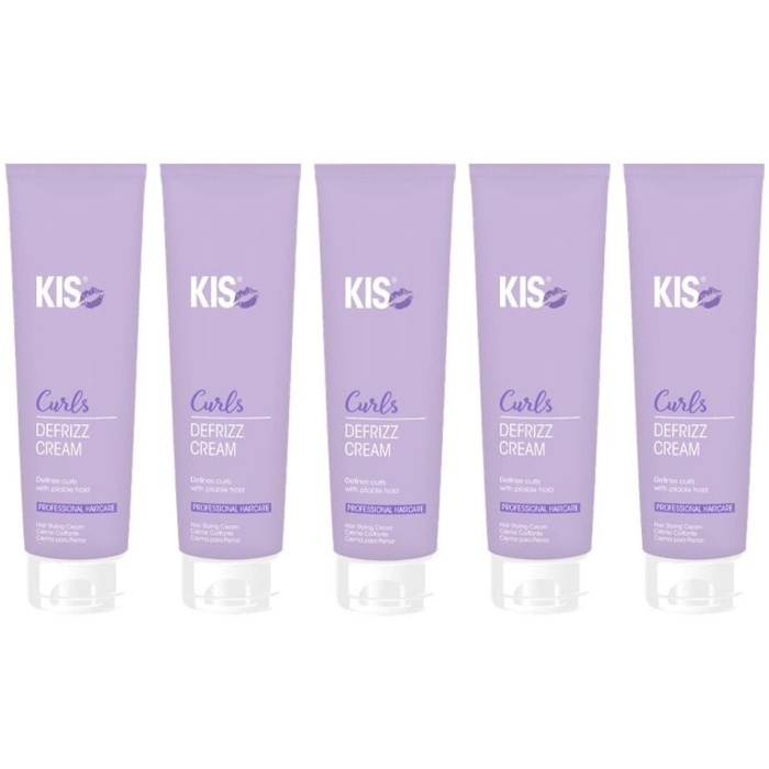 5x KIS Curls Defrizz Cream 150ml