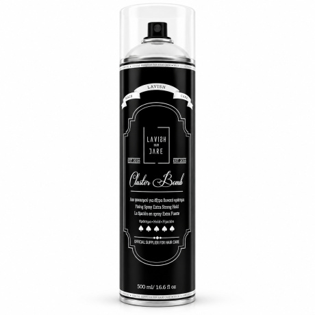 Lavish Hair Care Cluster Bomb Fixing Spray – Extra Strong Hold 500 ml