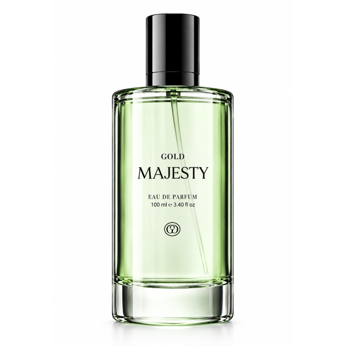# GOLD MAJESTY Eau de Parfum 100 ml – Luxe Damesparfum ## Productbeschrijving **GOLD MAJESTY Eau de Parfum 100 ml** is een luxueus damesparfum dat elegantie, vrouwelijkheid en verfijning samenbrengt in één bijzondere geurbeleving. Dit parfum van GOLD Haircare combineert frisse, bloemige en zacht fruitige accenten tot een stijlvolle compositie die perfect aansluit bij de moderne vrouw. Bij **Flaka.be** ontdek je GOLD MAJESTY als onderdeel van een exclusieve parfumcollectie voor vrouwen die houden van kwaliteit, elegantie en een persoonlijke uitstraling. De verfijnde geur opent met sprankelende bergamot en frisse groene accenten van appelblad. Vervolgens ontvouwt zich een bloemig hart van roos, witte bloemen en lelietje-van-dalen. De zachte basis van muskus en perzik geeft het parfum een warme, vrouwelijke en elegante afsluiting. De stijlvolle glazen flacon met subtiele lichtgroene tint en glanzende zwarte dop maakt GOLD MAJESTY bovendien een prachtige aanvulling op iedere parfumcollectie. ## Belangrijkste voordelen en kenmerken - **Luxueus damesparfum:** een elegante geurcompositie met een verfijnd vrouwelijk karakter. - **Frisse opening:** bergamot en appelblad zorgen voor een sprankelende eerste indruk. - **Bloemig hart:** roos, witte bloemen en lelietje-van-dalen creëren een zachte, romantische uitstraling. - **Warme basis:** muskus en perzik geven de geur een aangename, elegante afronding. - **Eau de Parfum:** voor een uitgesproken en verfijnde geurbeleving. - **Royale inhoud van 100 ml:** ideaal voor regelmatig gebruik. - **Elegante glazen flacon:** een luxe presentatie met een minimalistisch design. - **Veelzijdig parfum:** geschikt voor dagelijks gebruik en bijzondere gelegenheden. - **Stijlvol cadeau:** een mooie keuze voor liefhebbers van exclusieve parfums. ## Geurprofiel van GOLD MAJESTY ### Topnoten – Fris en sprankelend **Bergamot en appelblad** De geur opent met frisse citrusaccenten en subt