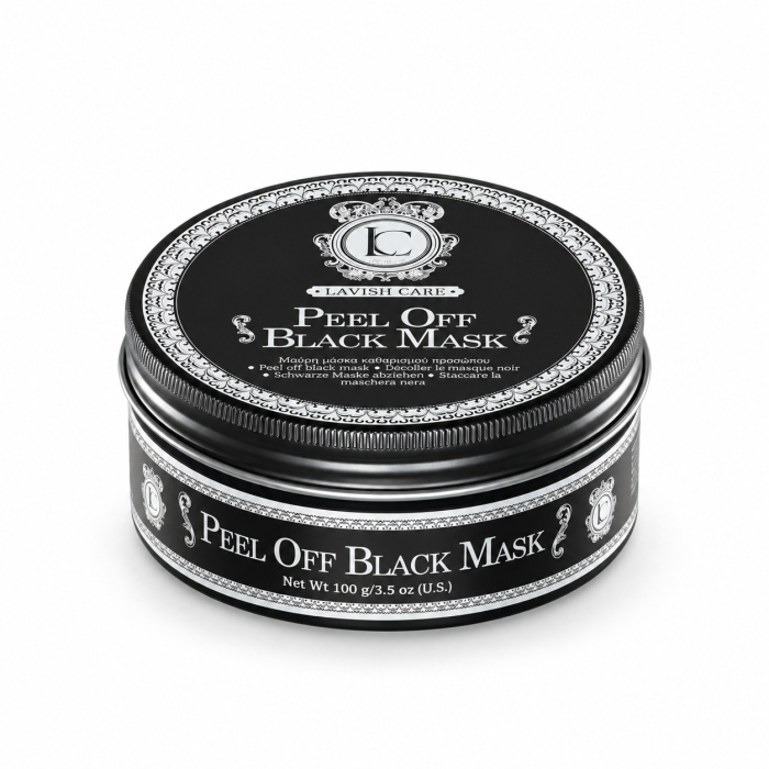 Lavish Care Peel Off Black Mask – 100 g De Lavish Care Peel Off Black Mask is een diep reinigend peel-off gezichtsmasker dat is ontwikkeld om de huid fris, verzorgd en schoon te laten aanvoelen. De zwarte maskertextuur wordt als een gelijkmatige laag op het gezicht aangebracht, droogt op en kan daarna voorzichtig van de huid worden verwijderd. Dit product is ideaal voor wie de huid af en toe een intensieve reinigingsbeurt wil geven en een gladder, frisser huidgevoel wenst. Productomschrijving De Lavish Care Peel Off Black Mask helpt oppervlakkige onzuiverheden, overtollig talg en vuil van de huid te verwijderen tijdens het peel-off proces. Het masker is vooral geschikt voor de T-zone, neus, kin en voorhoofd, waar de huid vaak sneller vet of onzuiver kan worden. Na gebruik voelt de huid schoner, gladder en frisser aan. Belangrijkste eigenschappen - Peel-off gezichtsmasker - Zwarte maskertextuur - Helpt de huid intensief te reinigen - Verwijdert oppervlakkig vuil en overtollig talg - Geeft een fris en schoon huidgevoel - Ideaal voor neus, kin en T-zone - Kan op het volledige gezicht worden gebruikt, met uitzondering van gevoelige zones - Geschikt voor thuisgebruik en professionele grooming Gebruiksaanwijzing Reinig en droog het gezicht goed vóór gebruik. Breng een gelijkmatige, niet te dunne laag masker aan op de gewenste zones. Vermijd daarbij de wenkbrauwen, haarlijn, lippen, oogcontouren en gevoelige huidzones. Laat het masker volledig drogen. Wanneer het masker droog en stevig aanvoelt, maak je voorzichtig een randje los en trek je het masker langzaam van de huid. Verwijder eventuele restjes met lauwwarm water. Breng daarna indien gewenst een lichte hydraterende crème aan. Professionele tip Breng het masker vooral aan op de T-zone, neus en kin wanneer de huid daar sneller vet of onzuiver wordt. Gebruik niet te veel product, maar zorg wel voor een voldoende dikke en gelijkmatige laag. Een te dunne laag kan moeilijker in één geheel worden verwijderd. Voorzorgsmaatregelen Alleen voor uitwendig gebruik. Vermijd contact met ogen, lippen, wenkbrauwen en haarlijn. Niet gebruiken op een geïrriteerde, beschadigde, zeer droge of zonverbrande huid. Stop het gebruik wanneer sterke roodheid, irritatie of een branderig gevoel ontstaat. Bij een gevoelige huid eerst een kleine testzone proberen. Niet vaker gebruiken dan nodig. Productinformatie Merk: Lavish Care Productnaam: Peel Off Black Mask Producttype: Peel-off gezichtsmasker Inhoud: 100 g / 3.5 oz Kleur: Zwart Gebruik: Gezicht / T-zone Effect: Reinigend en verfrissend Geschikt voor: Grooming en huidverzorging Gebruik: Professioneel en thuis Voor wie is dit product geschikt? Dit masker is vooral geschikt voor mensen die last hebben van een vettere T-zone, een huid die snel onzuiver aanvoelt of die af en toe een intensiever reinigend masker willen gebruiken. Bij een droge of zeer gevoelige huid is voorzichtig gebruik belangrijk. Korte productomschrijving Lavish Care Peel Off Black Mask 100 g is een zwart peel-off gezichtsmasker dat helpt de huid te reinigen en overtollig talg en oppervlakkige onzuiverheden te verwijderen. Ideaal voor neus, kin en T-zone.