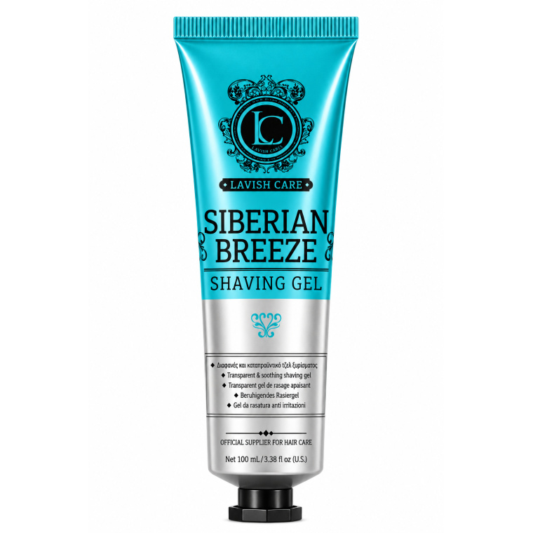 LAVISH CARE SIBERIAN BREEZE SHAVING GEL – 100 ML PRODUCTBESCHRIJVING Lavish Care Siberian Breeze Shaving Gel 100 ml is een professionele, transparante scheergel die ontwikkeld is voor een comfortabele, nauwkeurige en verzorgde scheerbeurt. Dankzij de doorzichtige geltextuur blijven de contouren van de baard, snor en haarlijn zichtbaar tijdens het scheren. De scheergel helpt het scheermes soepel over de huid te laten glijden en ondersteunt een comfortabele scheerervaring. Ideaal voor mannen die hun baardlijnen nauwkeurig willen afwerken en voor barbers die streven naar strakke contouren en een professioneel resultaat. De formule is gericht op een aangenaam huidgevoel tijdens het scheren. Door de transparante textuur kan de gebruiker precies zien waar het scheermes wordt geplaatst, wat bijzonder handig is bij het bijwerken van bakkebaarden, halslijnen, snorcontouren en scherpe baardlijnen. Met Lavish Care Siberian Breeze Shaving Gel wordt scheren een combinatie van precisie, comfort en professionele verzorging. Bij Flaka.be vind je professionele scheerproducten en barberbenodigdheden voor zowel dagelijks thuisgebruik als professionele barbershops. BELANGRIJKSTE VOORDELEN Transparante scheergel: zorgt ervoor dat de huid en baardcontouren zichtbaar blijven tijdens het scheren. Nauwkeurig scheren: ideaal voor strakke baardlijnen, snorcontouren en halslijnen. Soepel glijdend scheermes: helpt wrijving tussen het scheermes en de huid te verminderen. Comfortabele scheerervaring: ondersteunt een aangenaam huidgevoel tijdens het scheren. Geen dikke schuimlaag: maakt gecontroleerd en precies scheren gemakkelijker. Professionele afwerking: geschikt voor gebruik met een klassiek scheermes of professioneel barberscheermes. Voor dagelijks gebruik: geschikt voor het regelmatig bijwerken van baardcontouren. Praktische tube van 100 ml: eenvoudig te doseren en mee te nemen. VOOR WELKE TOEPASSINGEN IS DEZE SCHEERGEL GESCHIKT? Lavish Care Siberian Breeze Shaving Gel is geschikt voor verschillende scheertoepassingen: Het nauwkeurig afwerken van baardcontouren. Het bijwerken van snor- en bakkebaardlijnen. Het scheren van de hals en wangen. Het creëren van scherpe lijnen bij een professionele baardtrimbeurt. Het volledig gladscheren van het gezicht. Het onderhouden van een verzorgde baardlook tussen twee kappersbezoeken. PROFESSIONELE GEBRUIKSAANWIJZING STAP 1 – BEREID DE HUID VOOR Reinig het gezicht met lauw water en een milde gezichtsreiniger. Hierdoor worden vuil, overtollig talg en andere onzuiverheden verwijderd. Voor een comfortabelere scheerbeurt kun je een warme, vochtige handdoek enkele minuten op het te scheren gebied leggen. STAP 2 – MAAK DE HUID LICHT VOCHTIG Breng een kleine hoeveelheid lauw water aan op de huid en de baardharen. Een licht vochtige huid helpt bij het gelijkmatig verdelen van de scheergel. STAP 3 – BRENG DE SCHEERGEL AAN Neem een kleine hoeveelheid Lavish Care Siberian Breeze Shaving Gel op de vingertoppen en verdeel gelijkmatig over het gebied dat je wilt scheren. Masseer de gel voorzichtig in totdat de haren en de huid bedekt zijn met een dunne, gelijkmatige laag. STAP 4 – SCHEER NAUWKEURIG Gebruik een schoon, scherp scheermes en scheer met rustige, gecontroleerde bewegingen. Scheer bij voorkeur eerst met de haargroeirichting mee om huidirritatie te beperken. Dankzij de transparante gel kun je de baardcontouren duidelijk blijven zien en nauwkeurig afwerken. Oefen geen overmatige druk uit en spoel het scheermes regelmatig schoon. STAP 5 – SPOEL DE HUID AF Spoel na het scheren de resterende scheergel zorgvuldig af met lauw water. Dep de huid droog met een schone, zachte handdoek. STAP 6 – VERZORG DE HUID NA HET SCHEREN Breng indien gewenst een geschikte aftershavebalsem of hydraterende gezichtscrème aan om de huid na het scheren te verzorgen. PROFESSIONELE BARBERSHOP-TECHNIEK Voor een nauwkeurige contourbehandeling kan de barber eerst de gewenste baardvorm bepalen met een trimmer. Breng vervolgens een dunne laag Siberian Breeze Shaving Gel aan langs de baardlijn. Werk de contour voorzichtig af met een geschikt professioneel scheermes. De transparante gel maakt het gemakkelijker om de gewenste lijn te volgen. Professionele tip van Flaka.be: Gebruik bij het afwerken van scherpe baardlijnen liever een dunne, gelijkmatige laag scheergel dan een grote hoeveelheid product. Zo behoud je een goed zicht op de contouren en kun je gecontroleerd werken. VOORZORGSMAATREGELEN Uitsluitend voor uitwendig gebruik. Vermijd contact met de ogen. Bij contact met de ogen onmiddellijk grondig uitspoelen met water. Niet gebruiken op beschadigde of sterk geïrriteerde huid. Stop het gebruik bij irritatie of overgevoeligheid. Gebruik steeds een schoon en geschikt scheermes. Buiten bereik van kinderen bewaren. Bewaar op een droge plaats, beschermd tegen direct zonlicht en extreme temperaturen. INGREDIËNTEN  AQUA, GLYCERIN, PROPYLENE GLYCOL, POLYSORBATE 20, CARBOMER, PHENOXYETHANOL, PARFUM, SODIUM HYDROXIDE, CITRAL, LIMONENE.
