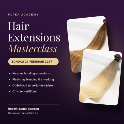 HAIR EXTENSIONS MASTERCLASS – 21 FEBRUARI 2027