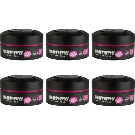 Gummy Keratin Complex Styling Wax Gloss Extra Hold – 6 x 150 ml