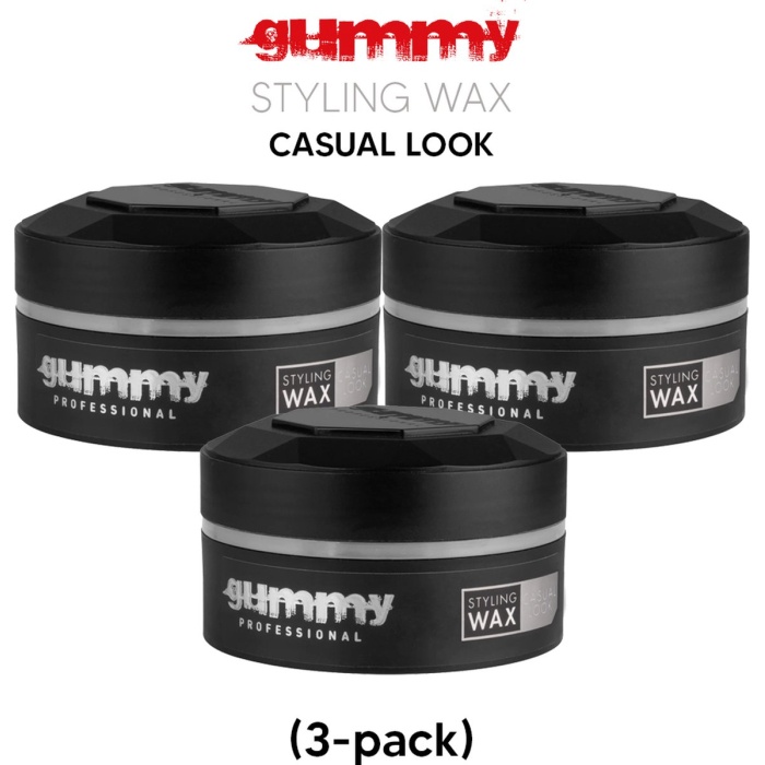 Gummy Styling Wax Casual Look – 3 x 150 ml