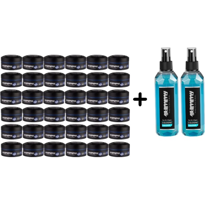Gummy Styling Wax Hard Finish – doos 36 x 150 ml