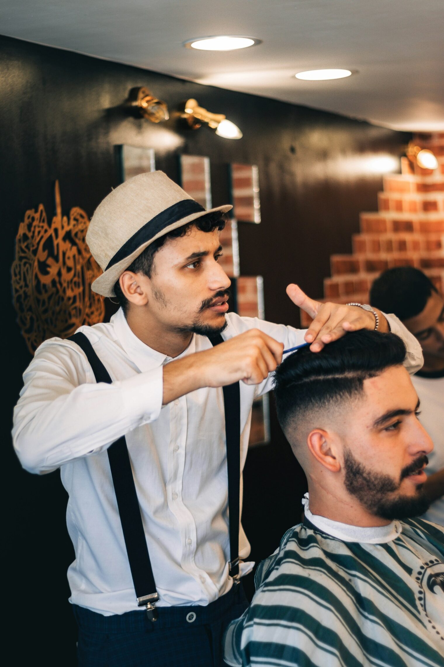 Man in de barbershop