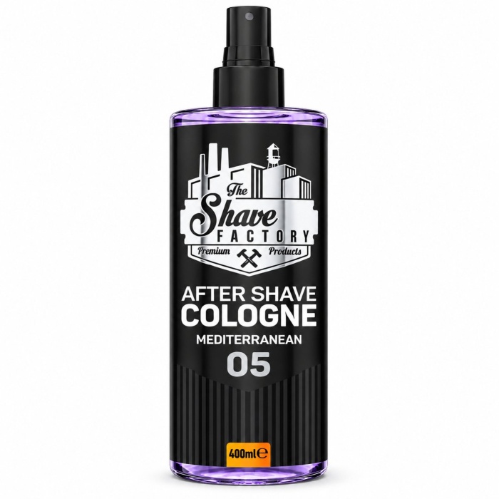 The Shave Factory After Shave Cologne Mediterranean – 400 ml