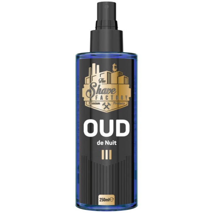 The Shave Factory After Shave Cologne Oud de Nuit – 250 ml