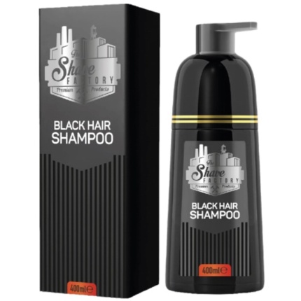 The Shave Factory Black Hair Shampoo – 400 ml