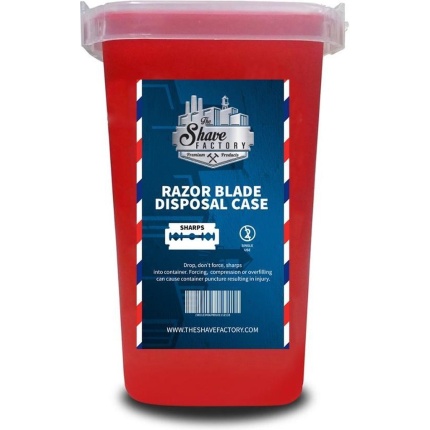 The Shave Factory Disposal Case voor scheermesjes