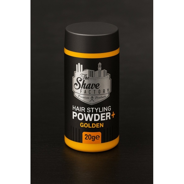 The Shave Factory Hair Styling Powder Golden – 20 g